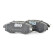 Brake pad set, disc brake BSG 40-200-044, Thumbnail 2