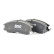 Brake pad set, disc brake BSG 40-200-047, Thumbnail 2