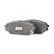 Brake pad set, disc brake BSG 40-200-053