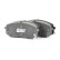 Brake pad set, disc brake BSG 40-200-054, Thumbnail 2