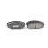 Brake pad set, disc brake BSG 40-200-056