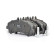 Brake pad set, disc brake BSG 60-200-009, Thumbnail 2