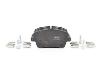 Brake pad set, disc brake BSG 60-200-042