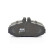 Brake pad set, disc brake BSG 60-200-048