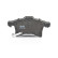 Brake pad set, disc brake BSG 65-200-005