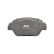 Brake pad set, disc brake BSG 65-200-006