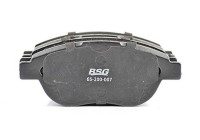 Brake pad set, disc brake BSG 65-200-007