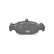 Brake pad set, disc brake BSG 65-200-009, Thumbnail 2