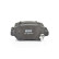 Brake pad set, disc brake BSG 65-200-012