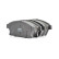 Brake pad set, disc brake BSG 65-200-018