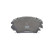 Brake pad set, disc brake BSG 65-200-023, Thumbnail 2