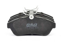 Brake pad set, disc brake BSG 70-200-004