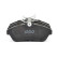 Brake pad set, disc brake BSG 70-200-004