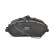 Brake pad set, disc brake BSG 70-200-017
