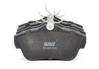 Brake pad set, disc brake BSG 70-200-018
