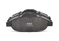 Brake pad set, disc brake BSG 70-200-019