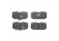 Brake Pad Set, disc brake COTEC GDB1006 TRW