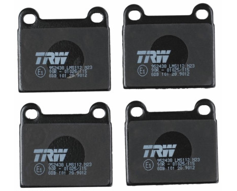 Brake Pad Set, disc brake COTEC GDB101 TRW, Image 4