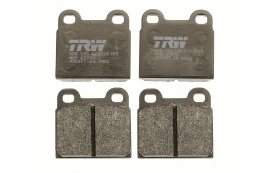 Brake Pad Set, disc brake COTEC GDB102 TRW, Image 3