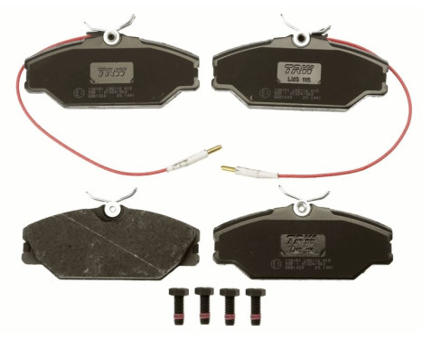 Brake Pad Set, disc brake COTEC GDB1030 TRW, Image 3