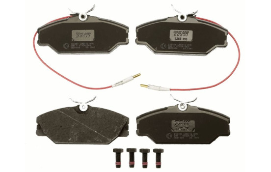 Brake Pad Set, disc brake COTEC GDB1030 TRW, Image 3