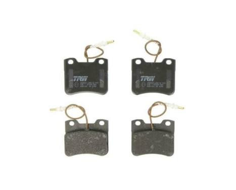 Brake Pad Set, disc brake COTEC GDB1031 TRW