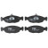 Brake Pad Set, disc brake COTEC GDB1040 TRW, Thumbnail 4