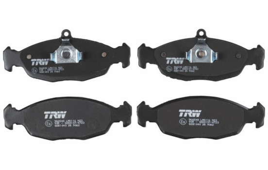 Brake Pad Set, disc brake COTEC GDB1040 TRW, Image 4