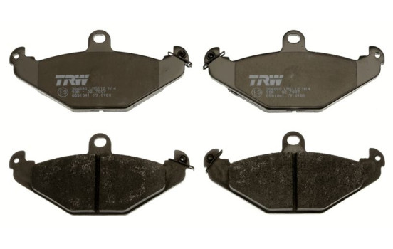 Brake Pad Set, disc brake COTEC GDB1041 TRW, Image 3