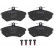 Brake Pad Set, disc brake COTEC GDB1048 TRW, Thumbnail 4