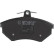 Brake Pad Set, disc brake COTEC GDB1048 TRW, Thumbnail 6