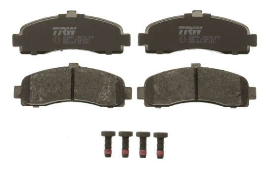 Brake Pad Set, disc brake COTEC GDB1059 TRW, Image 3