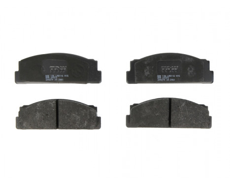 Brake Pad Set, disc brake COTEC GDB106 TRW