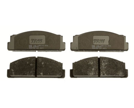 Brake Pad Set, disc brake COTEC GDB106 TRW, Image 3