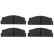 Brake Pad Set, disc brake COTEC GDB106 TRW, Thumbnail 5