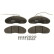 Brake Pad Set, disc brake COTEC GDB1077 TRW, Thumbnail 3