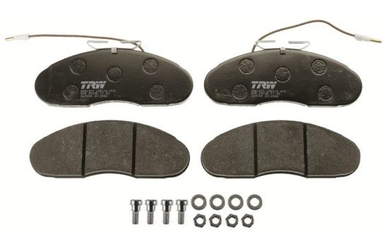Brake Pad Set, disc brake COTEC GDB1077 TRW, Image 3