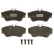 Brake Pad Set, disc brake COTEC GDB1092 TRW, Thumbnail 3