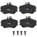 Brake Pad Set, disc brake COTEC GDB1094 TRW, Thumbnail 4