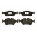 Brake Pad Set, disc brake COTEC GDB1100 TRW, Thumbnail 3