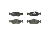 Brake Pad Set, disc brake COTEC GDB1104 TRW