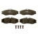 Brake Pad Set, disc brake COTEC GDB1113 TRW, Thumbnail 3
