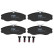 Brake Pad Set, disc brake COTEC GDB1113 TRW, Thumbnail 3