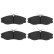 Brake Pad Set, disc brake COTEC GDB1113 TRW, Thumbnail 4