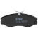 Brake Pad Set, disc brake COTEC GDB1113 TRW, Thumbnail 6