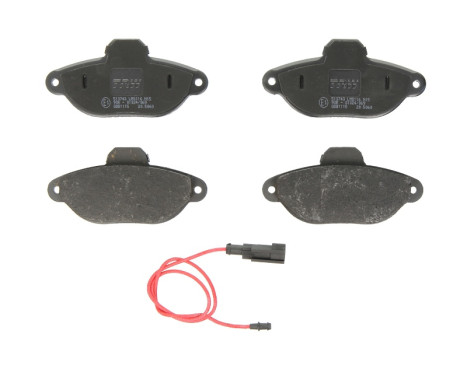 Brake Pad Set, disc brake COTEC GDB1115 TRW