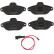 Brake Pad Set, disc brake COTEC GDB1115 TRW, Thumbnail 3