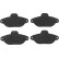 Brake Pad Set, disc brake COTEC GDB1115 TRW, Thumbnail 4