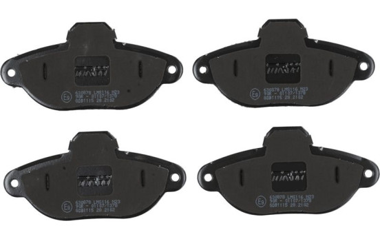 Brake Pad Set, disc brake COTEC GDB1115 TRW, Image 5