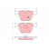 Brake Pad Set, disc brake COTEC GDB1119 TRW, Thumbnail 2